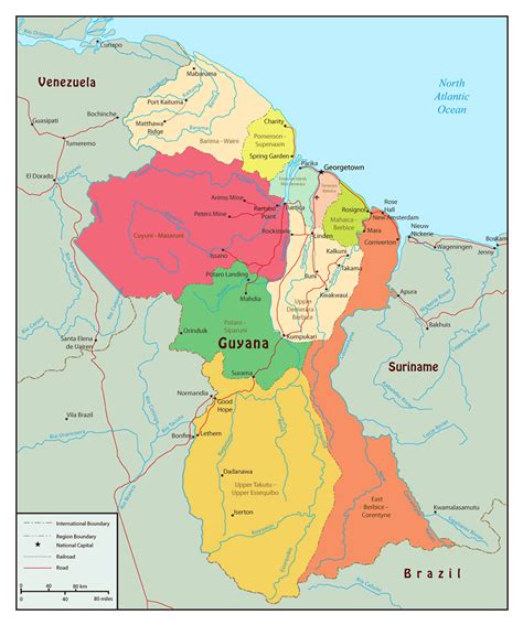 Correo aéreo Taxi Personalmente mapa de america guyana máximo implicar ...