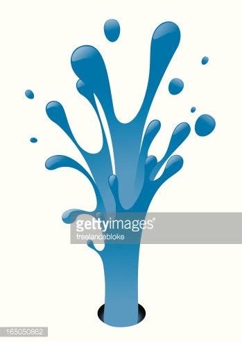 Water Spout Fountain Stock Clipart | Royalty-Free | FreeImages