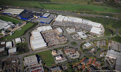 Birstall Shopping Park from the air | aerial photographs of Great ...