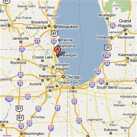 Map Of Great Lakes Illinois | Draw A Topographic Map