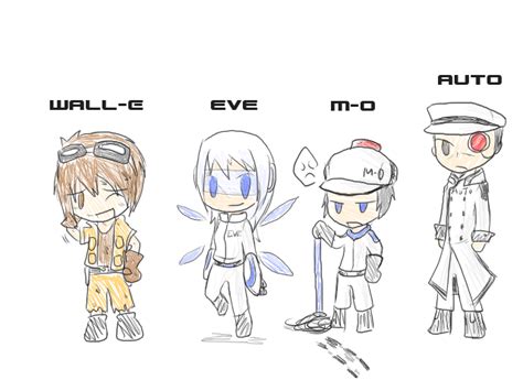 WALL-E human versions?OMG by BluesKirby on DeviantArt