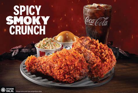 The NEW KFC Spicy Smoky Crunch is Finger Smokin’ Good - KL Foodie