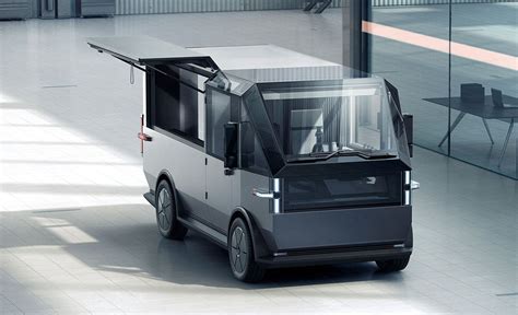 Startup Canoo reveals electric delivery van, plans for pickup, microfactories | Automotive News