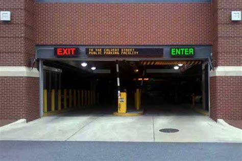 Parking Entrance and Exit Signs Gallery | Information Center | Signal-Tech