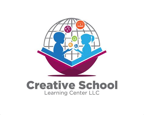 creative school learning center logo designs simple modern 7502542 ...