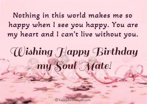 40+ Romantic Birthday Wishes for Soulmate | Birthday wish for husband ...