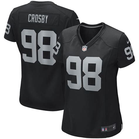 Women's Nike Maxx Crosby Black Las Vegas Raiders Game Jersey in 2021 | Oakland raiders, Gaming ...