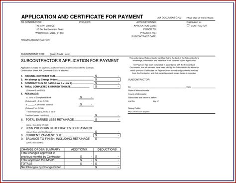 Aia A107 Fillable Form - Printable Forms Free Online