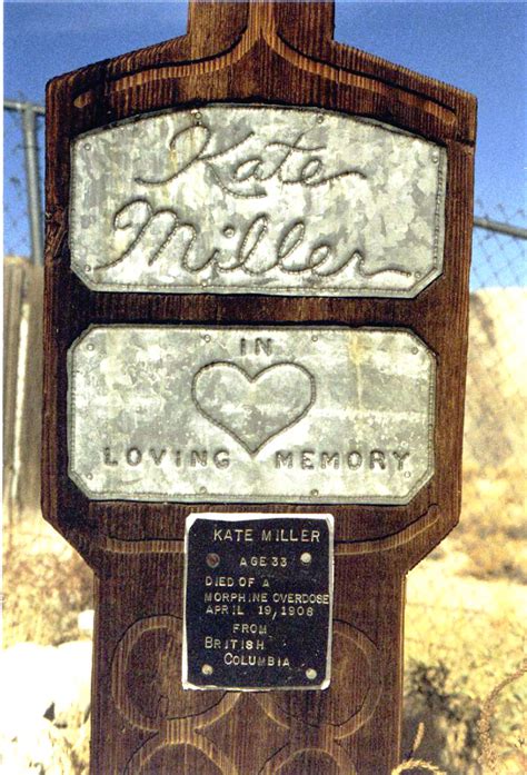 Tonopah Kate, died in 1908 of a morphine overdose. | Flickr