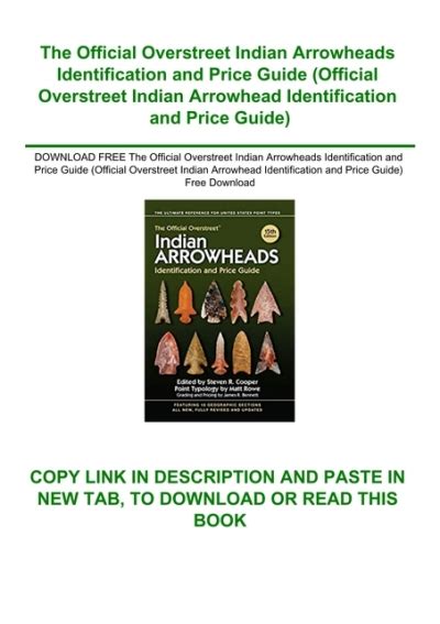 DOWNLOAD FREE The Official Overstreet Indian Arrowheads Identification ...