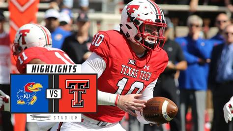 Kansas vs. Texas Tech Football Highlights (2018) | Stadium - YouTube