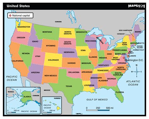 United States Map 2020