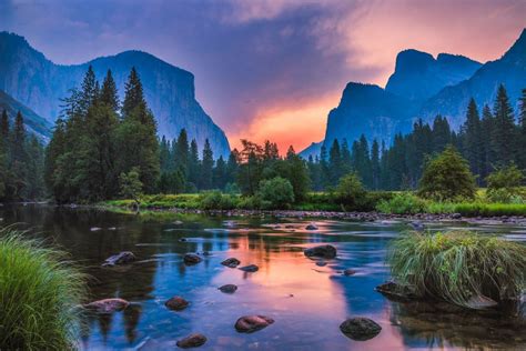 Landscape nature sunset mountains river reflection wallpaper | 1920x1281 | 336000 | WallpaperUP