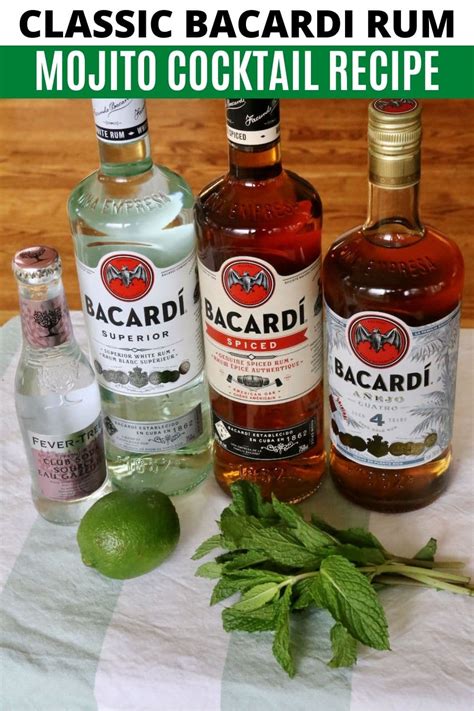 Classic Bacardi Mojito Cocktail Drink Recipe | dobbernationLOVES