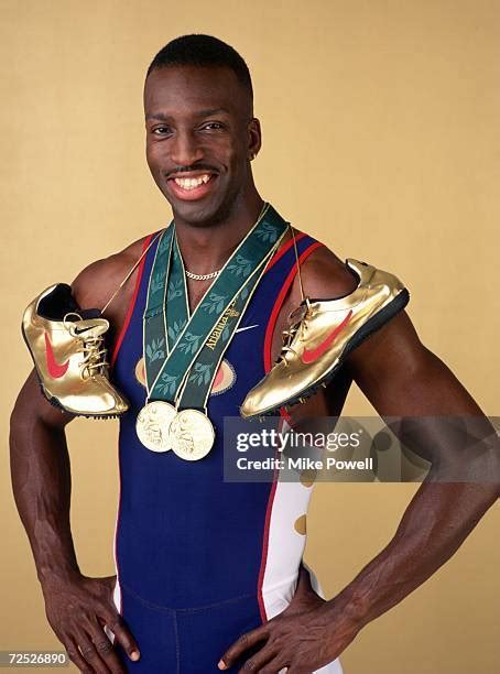 Michael Johnson Sprinter Photos and Premium High Res Pictures - Getty ...