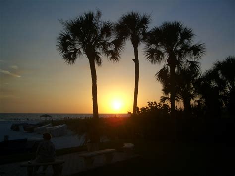 Siesta Key Sunset - Crescent Beach Siesta Key FL