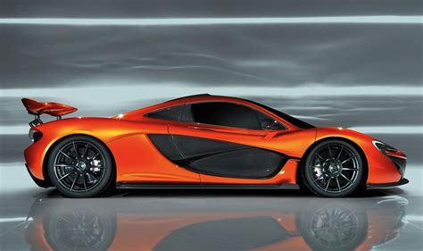 McLaren P1 Prototype Side View Flap Up - egmCarTech