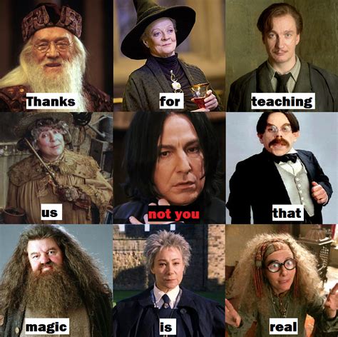 Quiz everyone is a hybrid of two hogwarts professors which are you ...