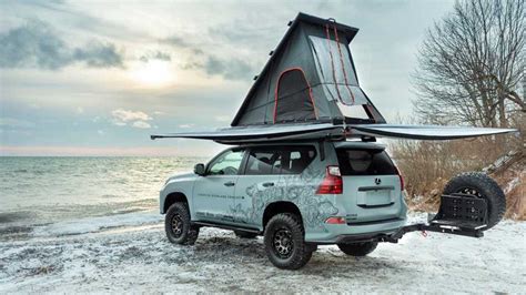 Lexus GX Overland Concept Debuts With Rooftop Tent