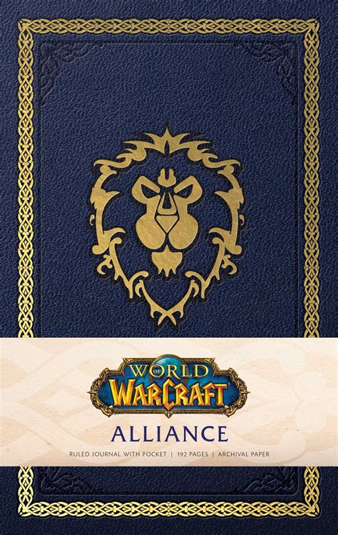 World of Warcraft: Alliance Hardcover Ruled Journal | Book by Insight ...