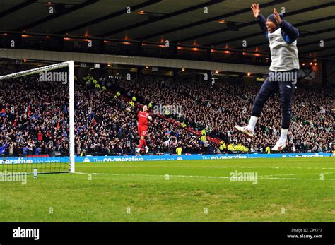 Rangers goalkeeper Neil Alexander and substitute El Hadji Diouf ...