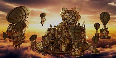 Minecraft Steampunk City Build Took Seven Months To Make