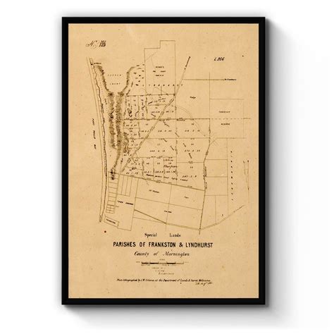 Frankston, Victoria Vintage Maps