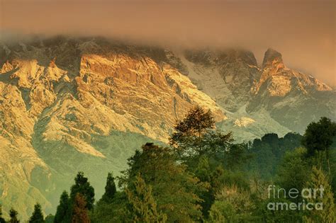 Himalayan mountain range at Ravangla, Sikkim Photograph by Rudra ...