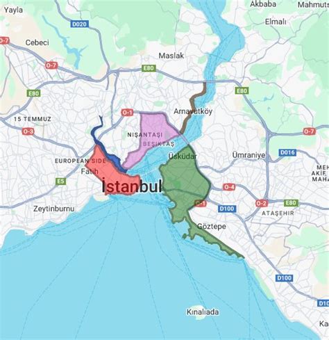 Finding Your Way Around Istanbul as a Tourist - Google My Maps