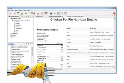 Free Recipe Nutritional Analysis Software - Nutrition Pics