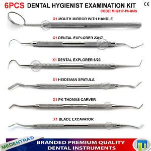 Dental Basic Instruments for Dentist Students, Random Frequently Needed ...