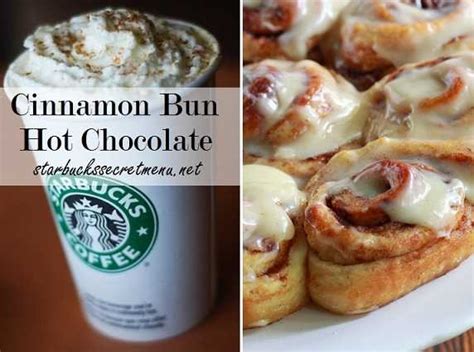 Starbucks Secret Menu: Cinnamon Bun Hot Chocolate | Starbucks Secret Menu