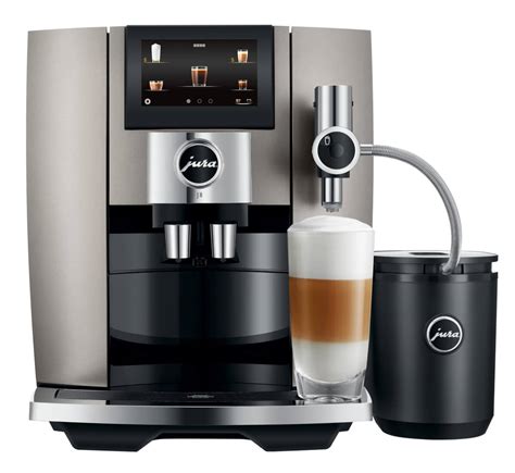 Jura J8 Midnight silver EA - Compleet - Vos Koffie