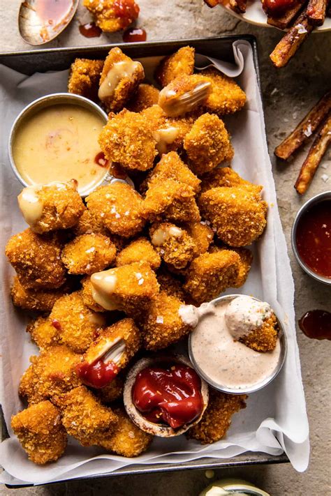 Better Than The Snack Bar Baked Chicken Nuggets...with all the sauces ...