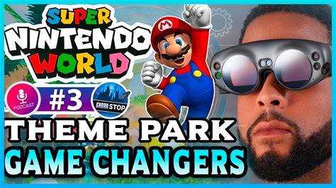 Super Nintendo World Rides and Opening Attractions | Theme Park Technology Game Changers - YouTube