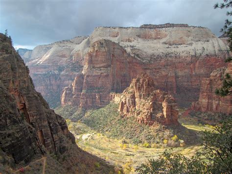 Angles Landing from Observation Point Zion National Park [OC ...