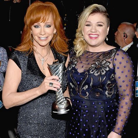 Photos from Reba McEntire & Kelly Clarkson's Sweetest Moments