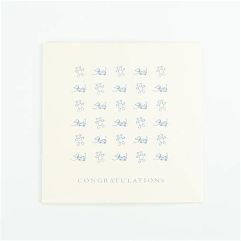 Congratulations Card Blue – The Clementine