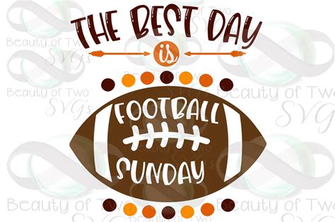 Football Sunday Svg Cut File and Png Football Fall Svg Sign - Etsy