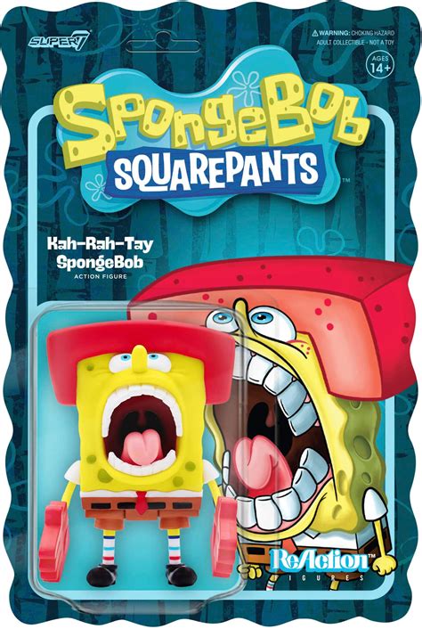 Customer Reviews: Super7 ReAction 3.75 in Plastic SpongeBob SquarePants ...