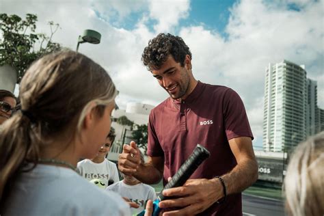 Matteo Berrettini On Serving As The Face Of Hugo Boss Tennis