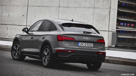 Audi Q5 Sportback | 2021MY (Color: Daytona Grey) | Rear Three-Quarter