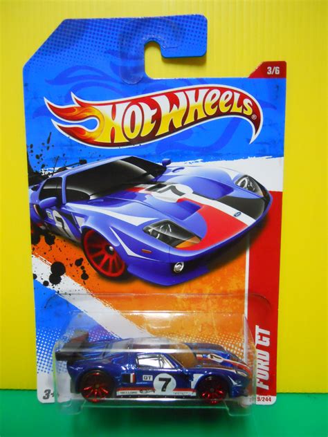 Dexters Diecasts (DexDC): Hot Wheels 2011 #219 ~ Ford GT (blue)