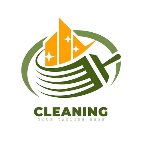 Free Vector | Cleaning service logo template