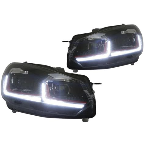 VW MK7.5 GOLF GTI STYLE SEQUENTIAL HEADLIGHTS - SUIT VW MK6 GOLF – Euro ...