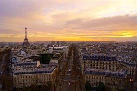 Sunset over Paris | Paris, Paris skyline, Skyline