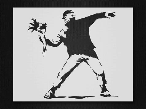 Banksy Stencil Reusable&durable Mylar 10 Mil 254 Micron - Etsy