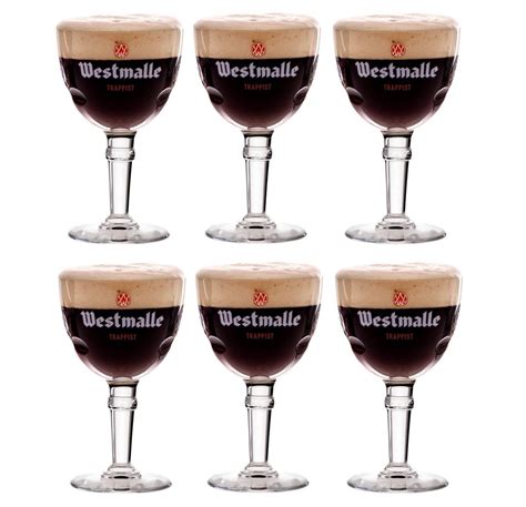 Westmalle Beer Glasses Trappist 330 ml - 6 Pieces | Buy now at Cookinglife