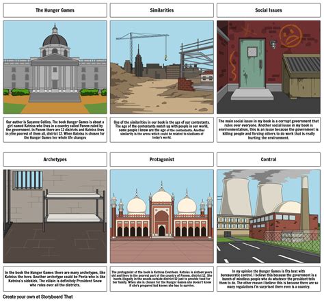 The Hunger Games Storyboard by wyattharris