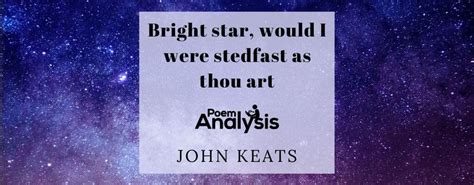 Bright star, would I were stedfast as thou art